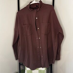 Mondetta Mauve Collared Shirt